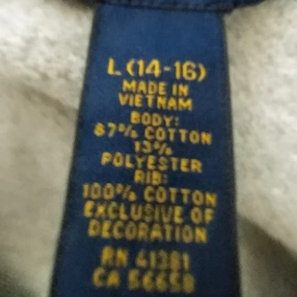 Ralph Lauren Polo Top (Unisex) Sz L (14-16) - Picture 7 of 10